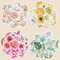 360 Pcs Flower Sticker Set - 120 Unique Designs - Decorative Matte Paper Floral Decals for Scrapbooking, Bullet Journals, Planners, and DIY Arts & Crafts